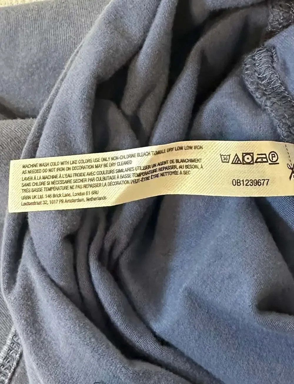 Free People Hot Shot Onesie in Blue Indigo boho oversized - Picture 7 of 9